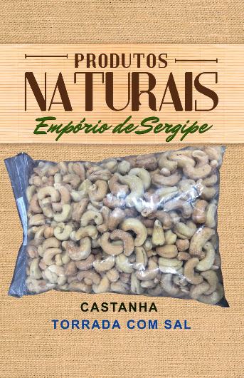 Castanha de Caju Torrada com Sal