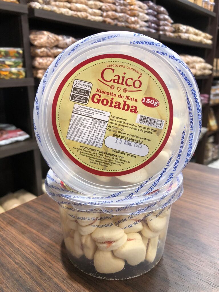 Biscoito de Nata Goiaba se