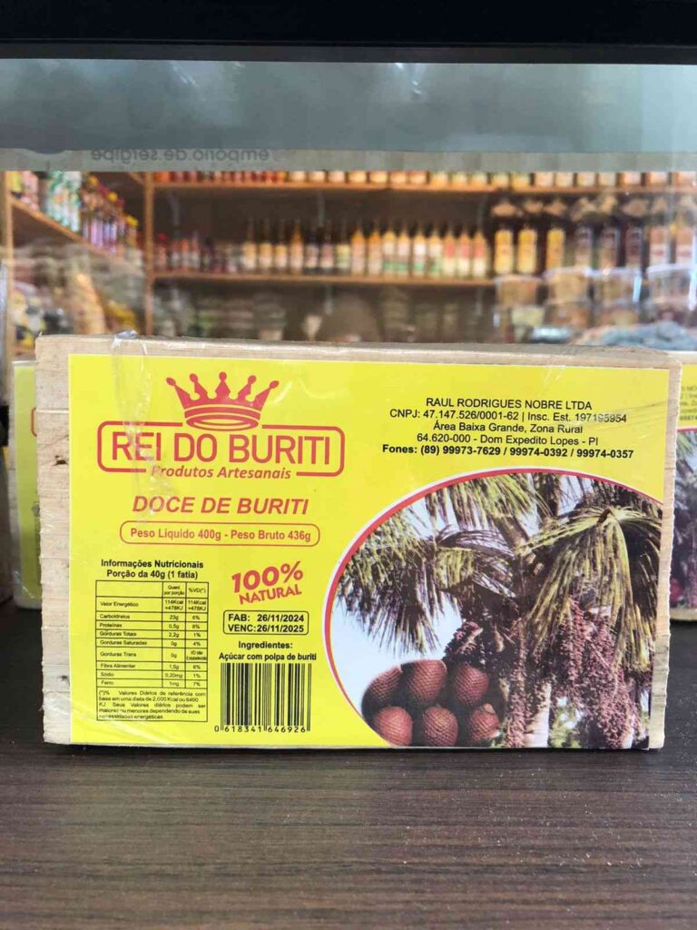 Doce de Buriti