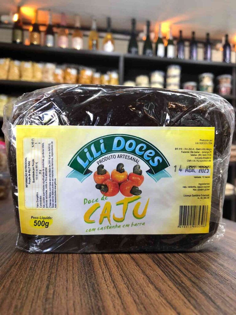 Doce de Caju com Castanha