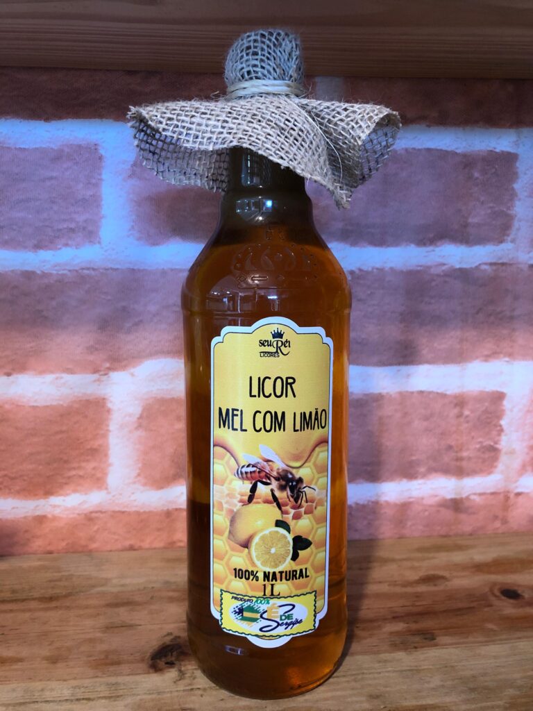 Licor de mel com limão 1L se