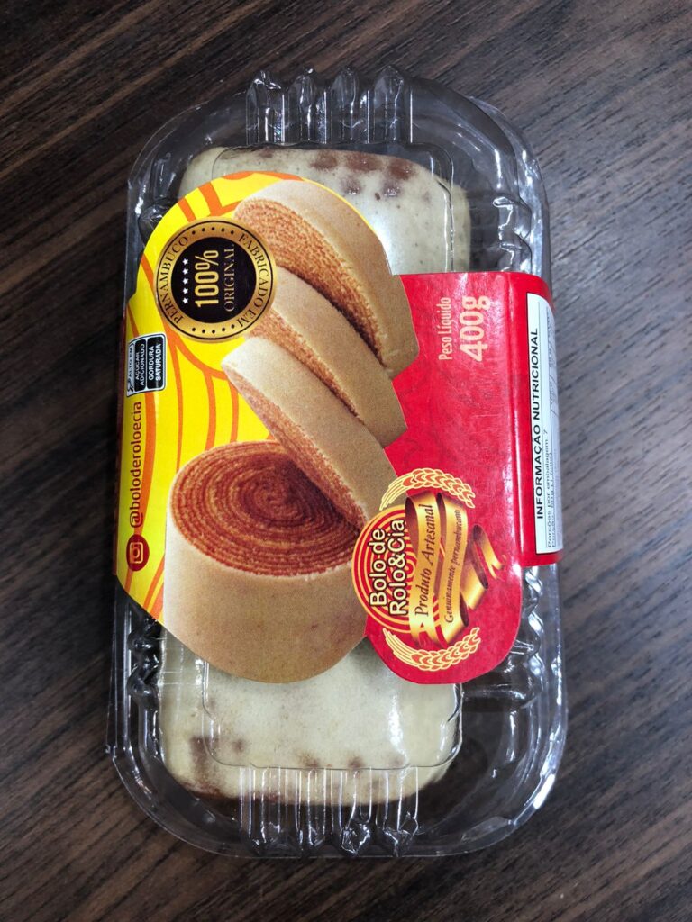 Bolo de rolo ingredientes