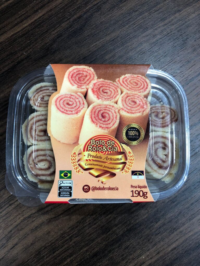 Bolo de rolo tradicional